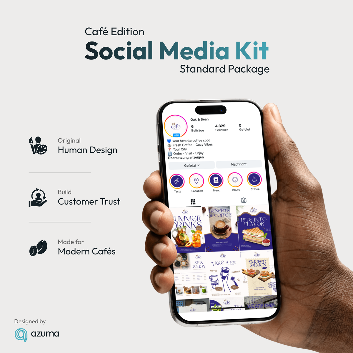 Café Canva Template Bundle – Standard