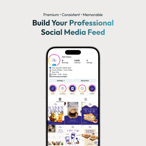 Café Canva Template Bundle – Standard