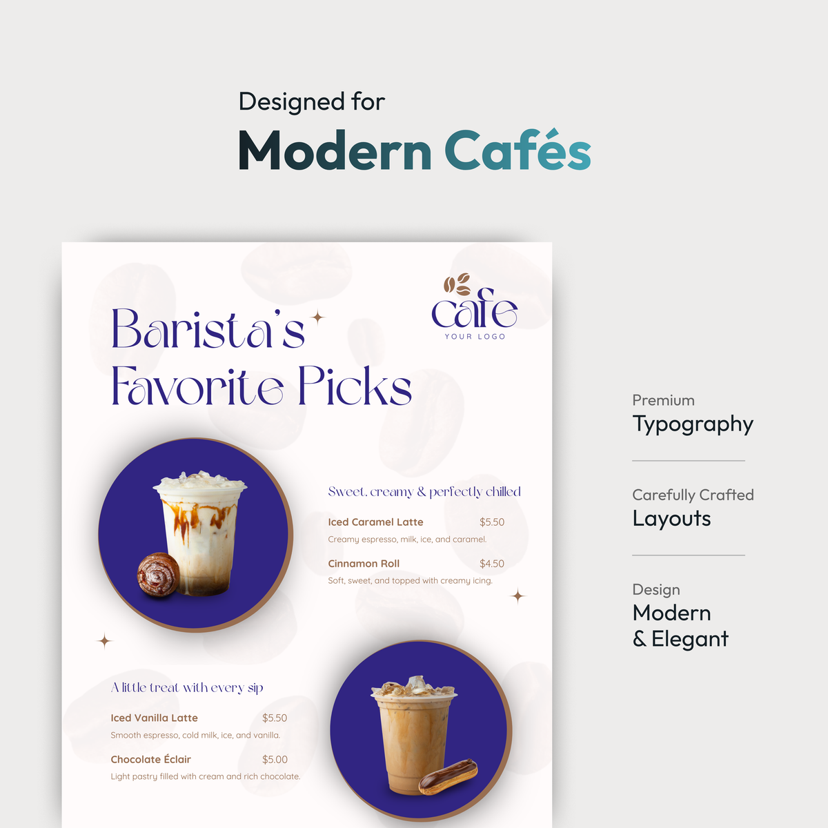 Café Canva Template Bundle – Standard